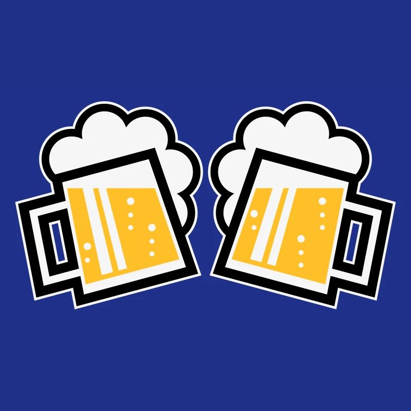 2 chopes à bière bavaroise Prosten (chopes à bière / 3C)