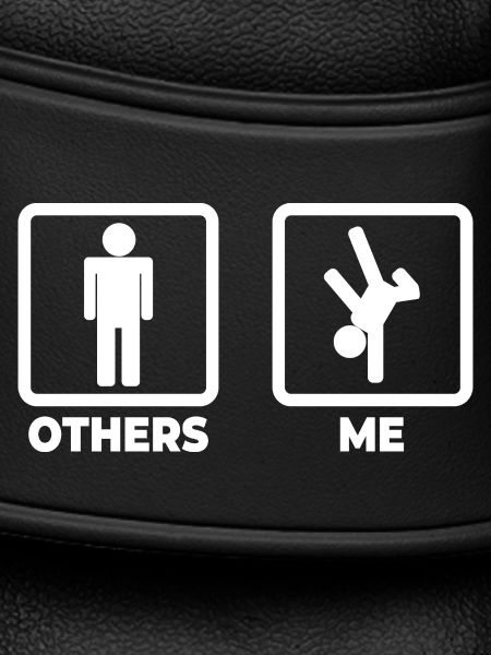 Breakdancer Stick Figure