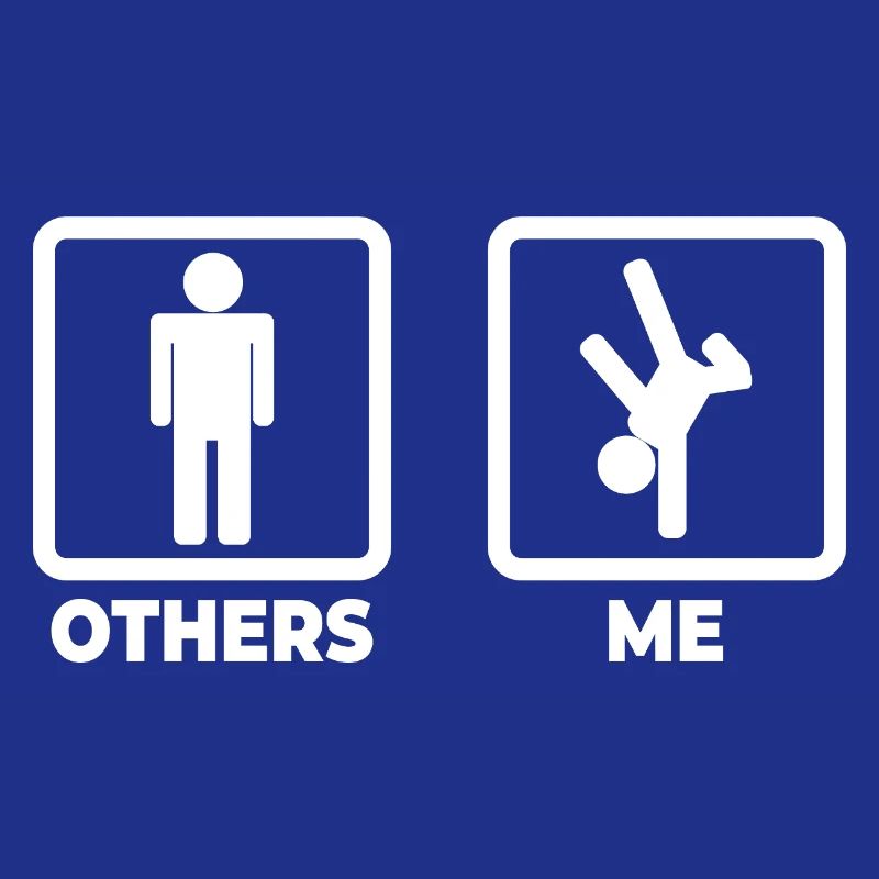 Breakdancer Strichmännchen