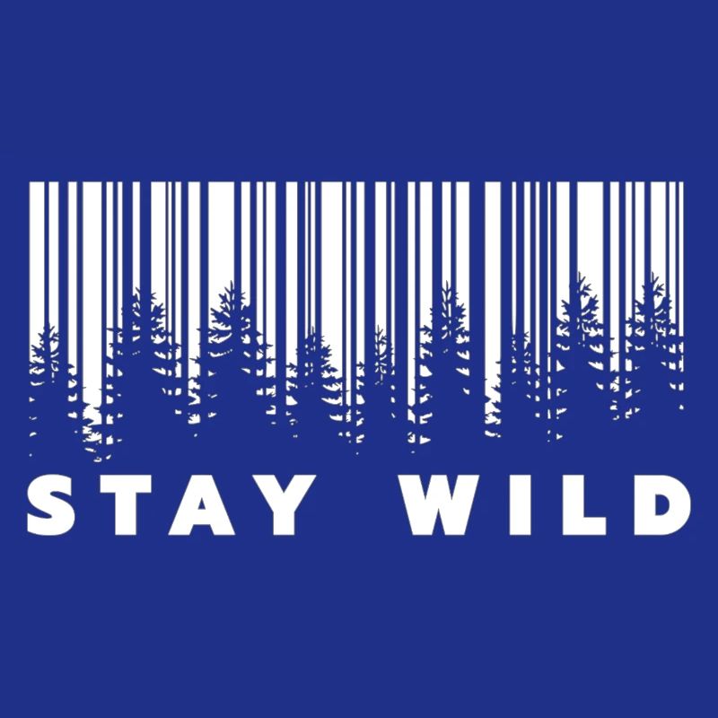 Code-barres Stay Wild Forest