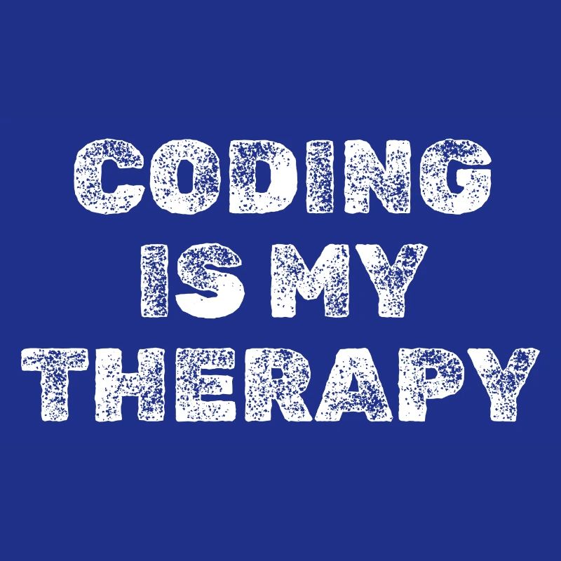 Coding Is My Therapy Programmer Shirt