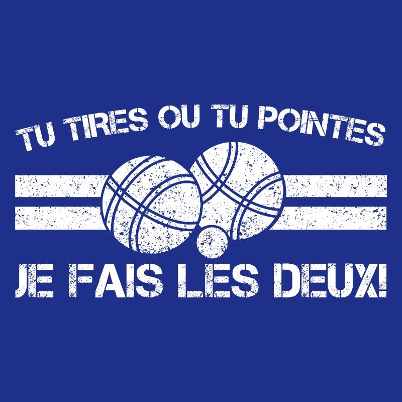 Pétanque zieht oder passt: Ich mache beides