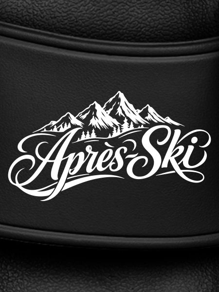 Après-ski lettering