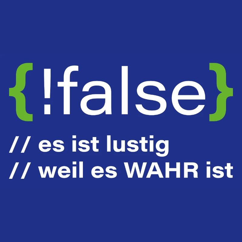 false - Funny programmer saying