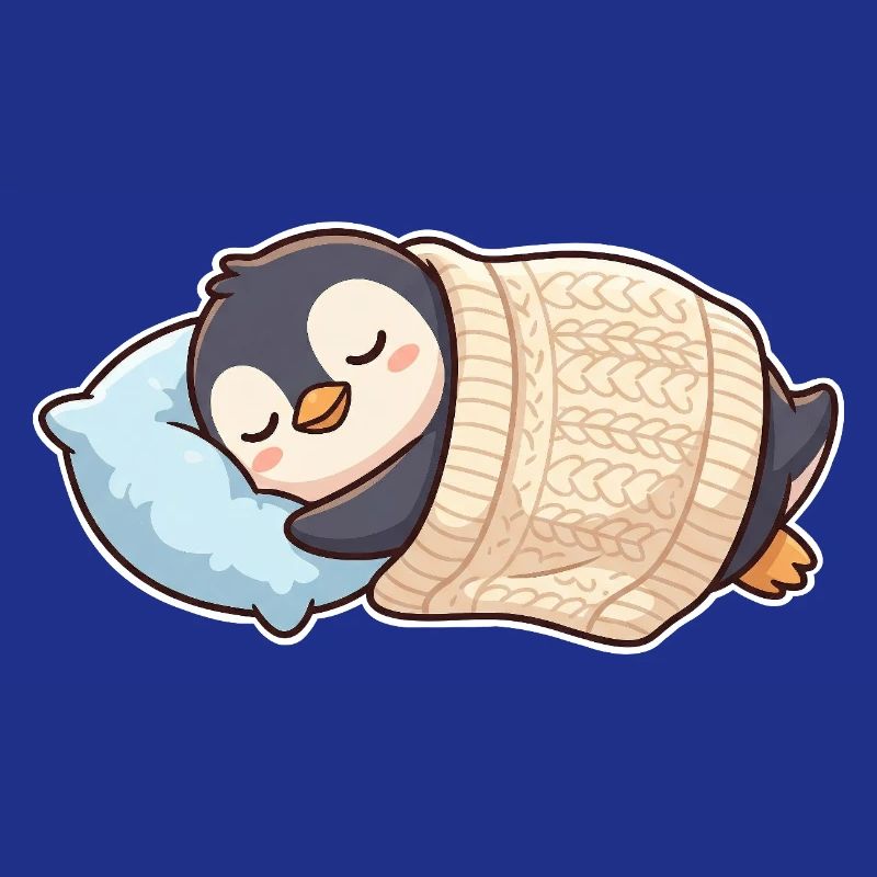 Penguin Sleeping