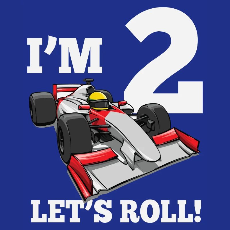 Je suis 2 let’s roll voiture de course pour 2 ans
