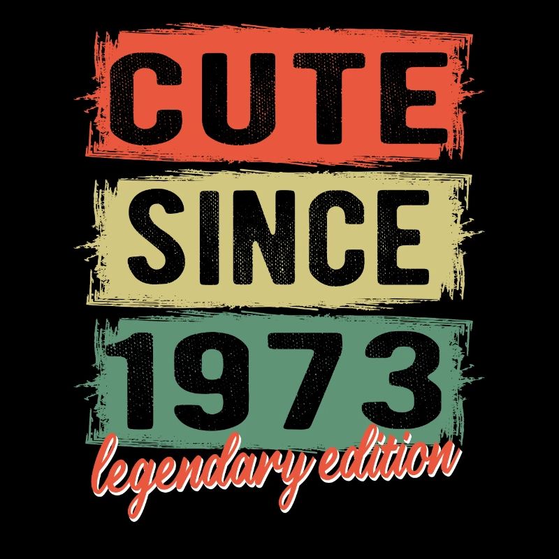 Awesome since 1973 Geburtstag Geschenk