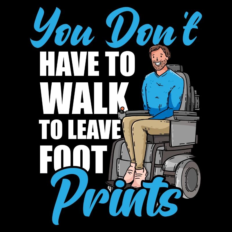 Disabled wheelchair users Irony