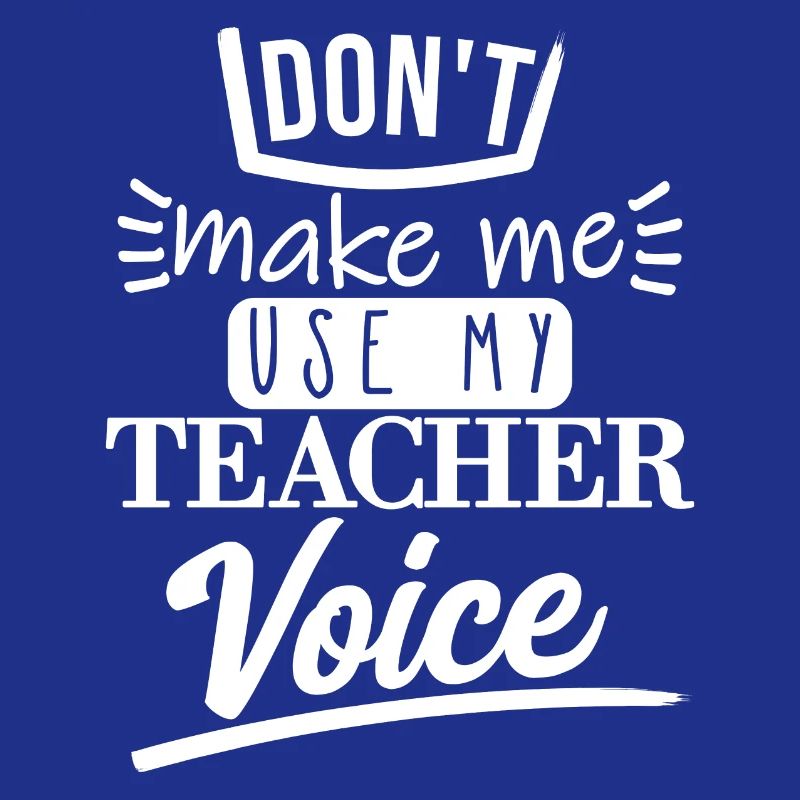 Don't Make Me Use It (white)