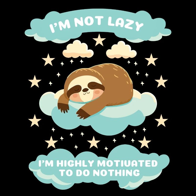 Schlafender Faultsloth Motivation