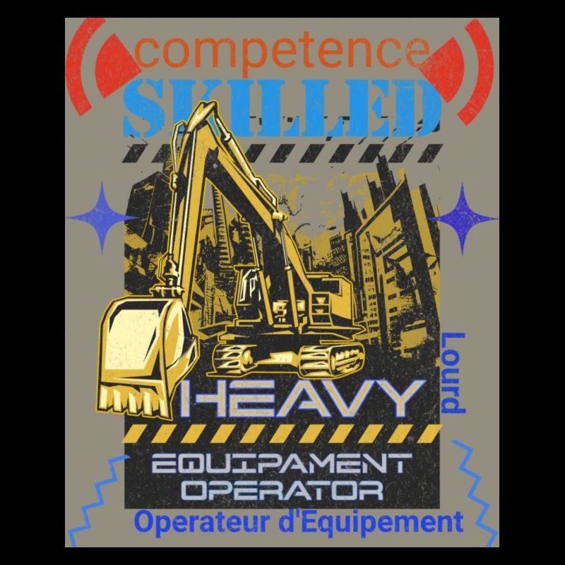 Industrial Excavator for Equipment Operator