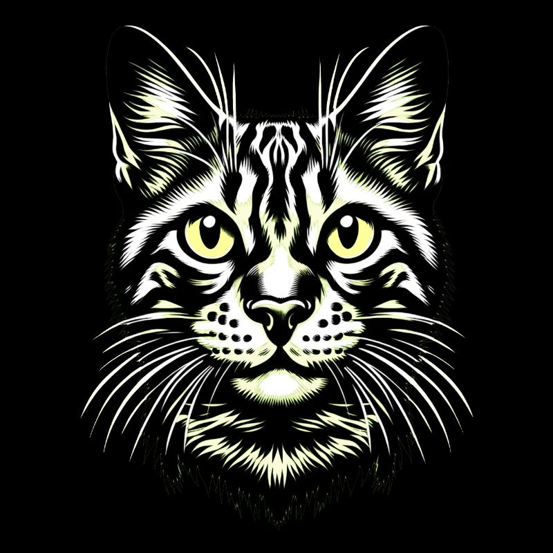 Visage De ChatChat, Visage De Chat, Ronronner