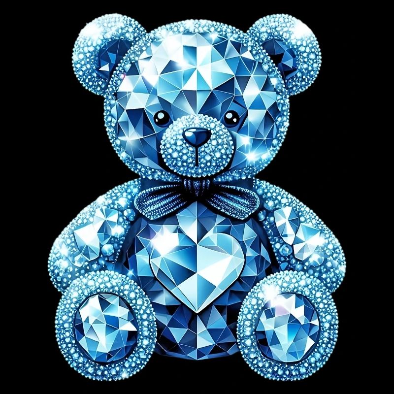 Crystal Bear Diamond Diamonds
