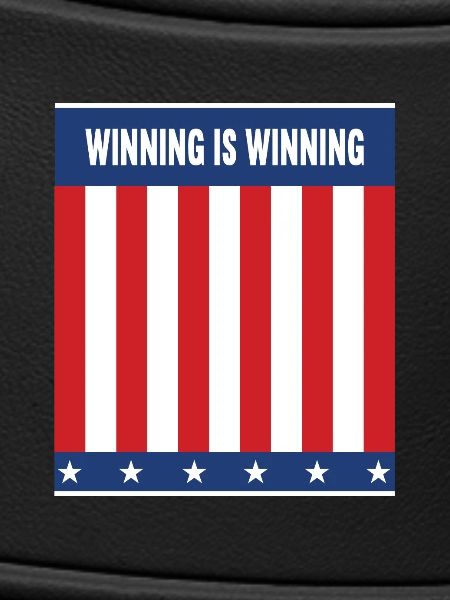Winning is winning