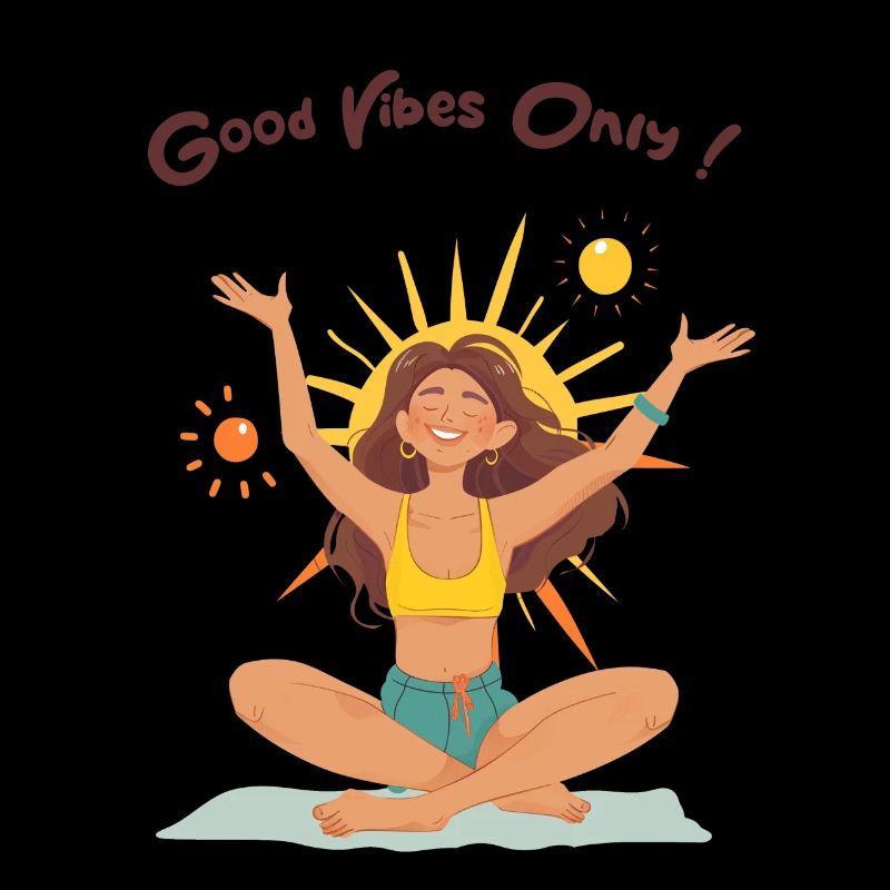 Good Vibrations Only (n°4 - with text)