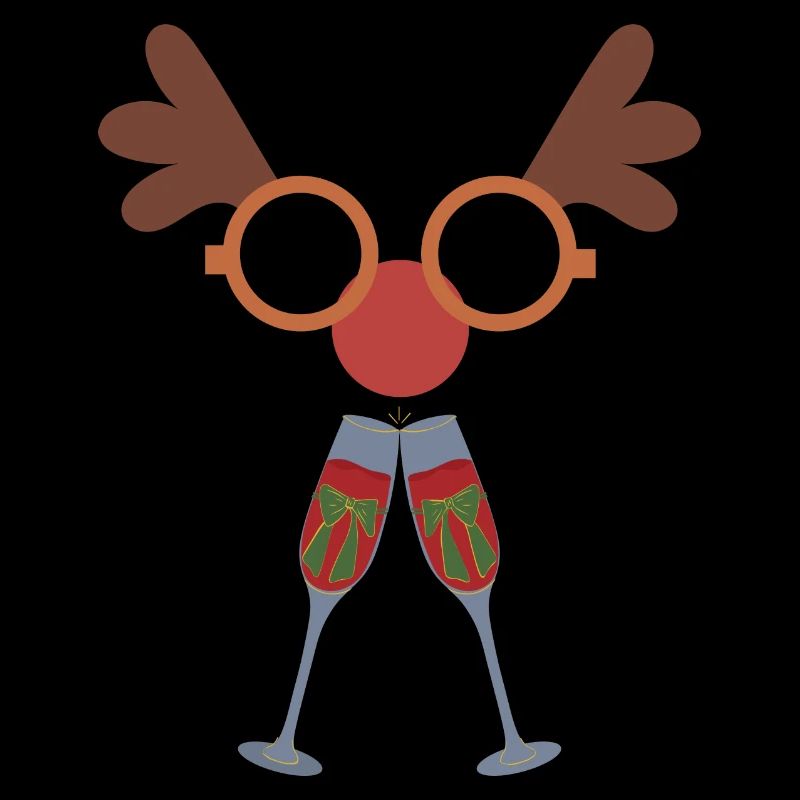 Weihnachtsdesign-Geschenkidee-Feier
