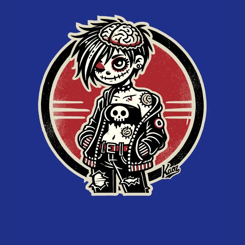 cool emo zombie flicka