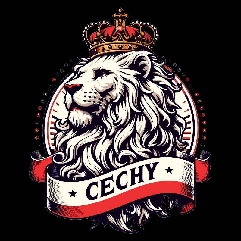 Cechy Bohême République tchèque Lion drapeau cadeau