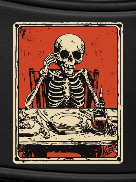 Bon Appetit Skeleton