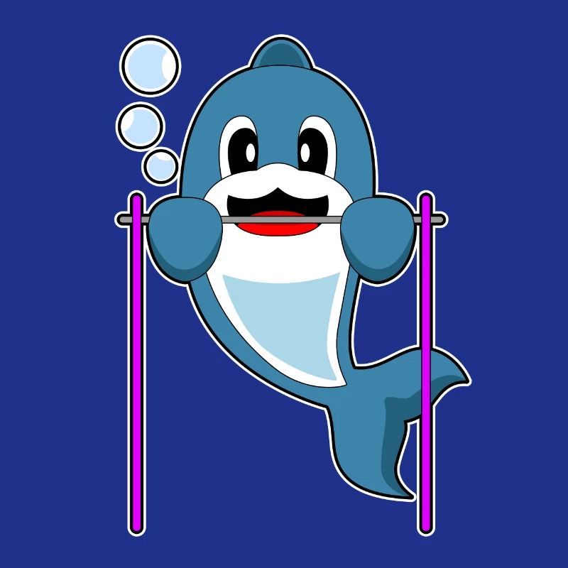 Dolphin Bodybuilder Pull-ups