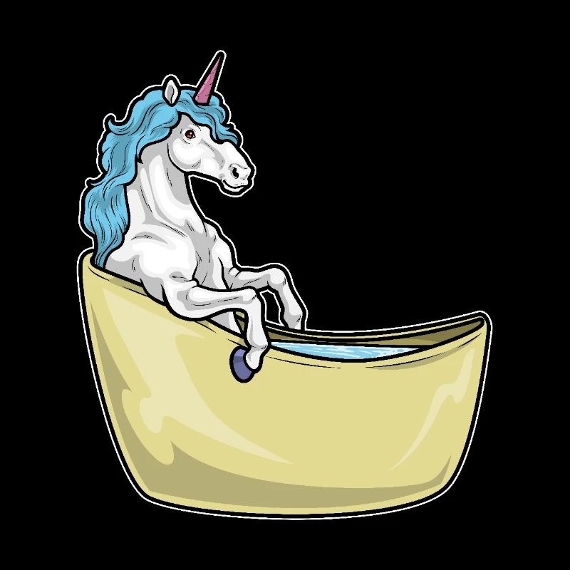 Baignoire Licorne