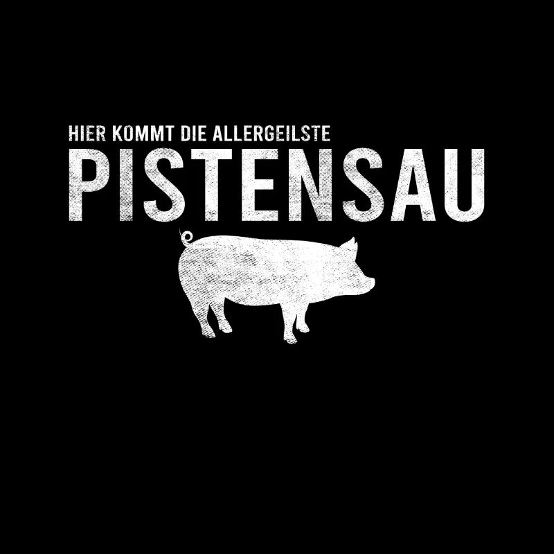 Pistensau Skier Fun