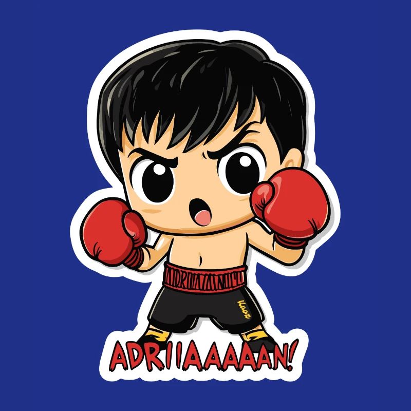 Chibi Boxer – Kampfgeist mit Kultzitat