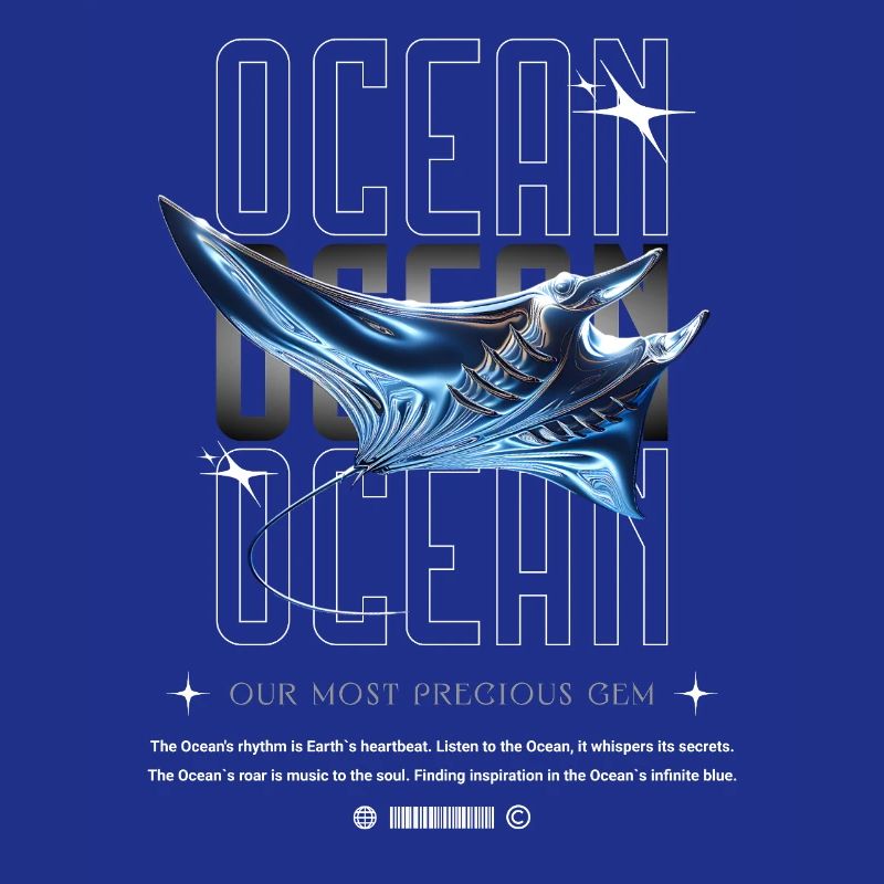 Trésor précieux de la Manta de l’Océan