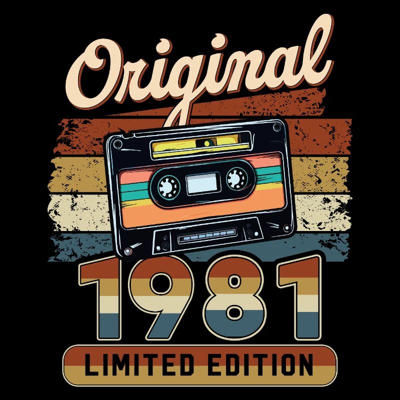 45. Geburtstag 45 Jahre Original 1981 Kassette