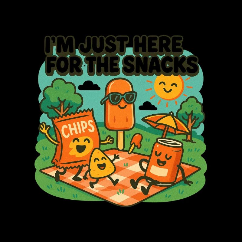 I'm only here for the snacks