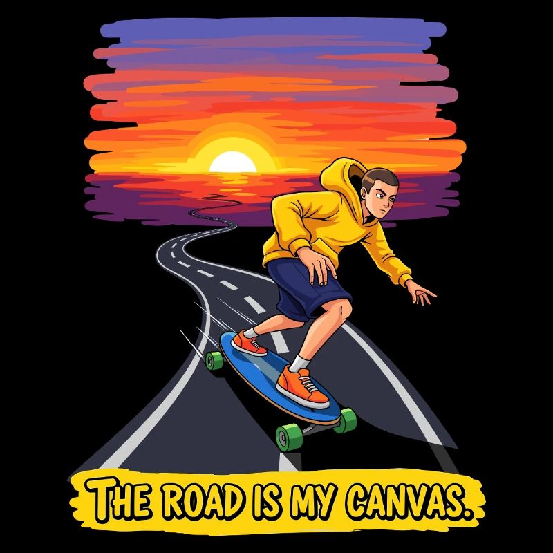 The Road Is My Canvas