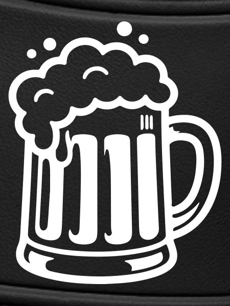 Bierkrug Comic Bier
