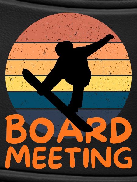Snowboarding Board Meeting