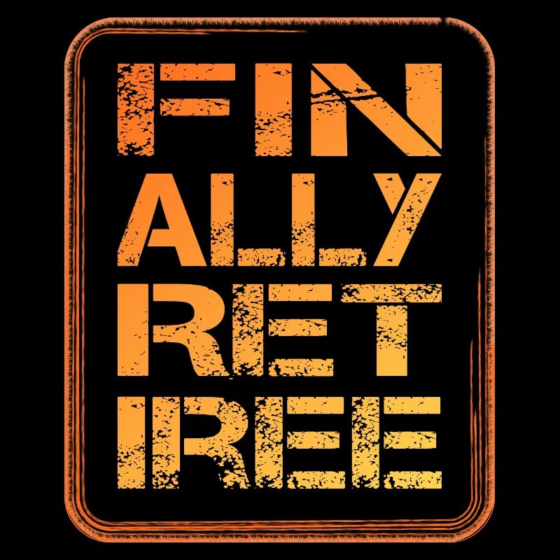 endlich Rentner retiree Rente Pension