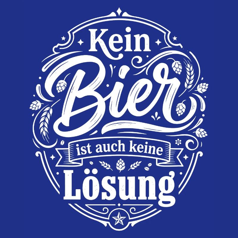 No beer is also no solution humor saying
