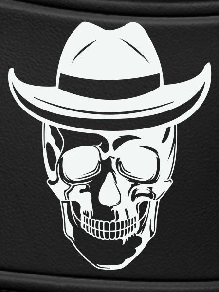 Skull with sunglasses