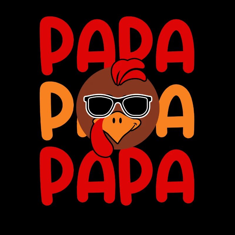dinde papa père dinde