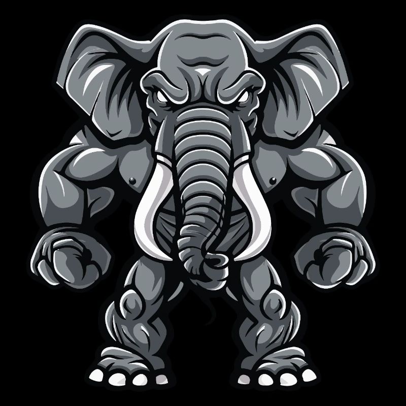 Elephant Muscles Bodybuilding