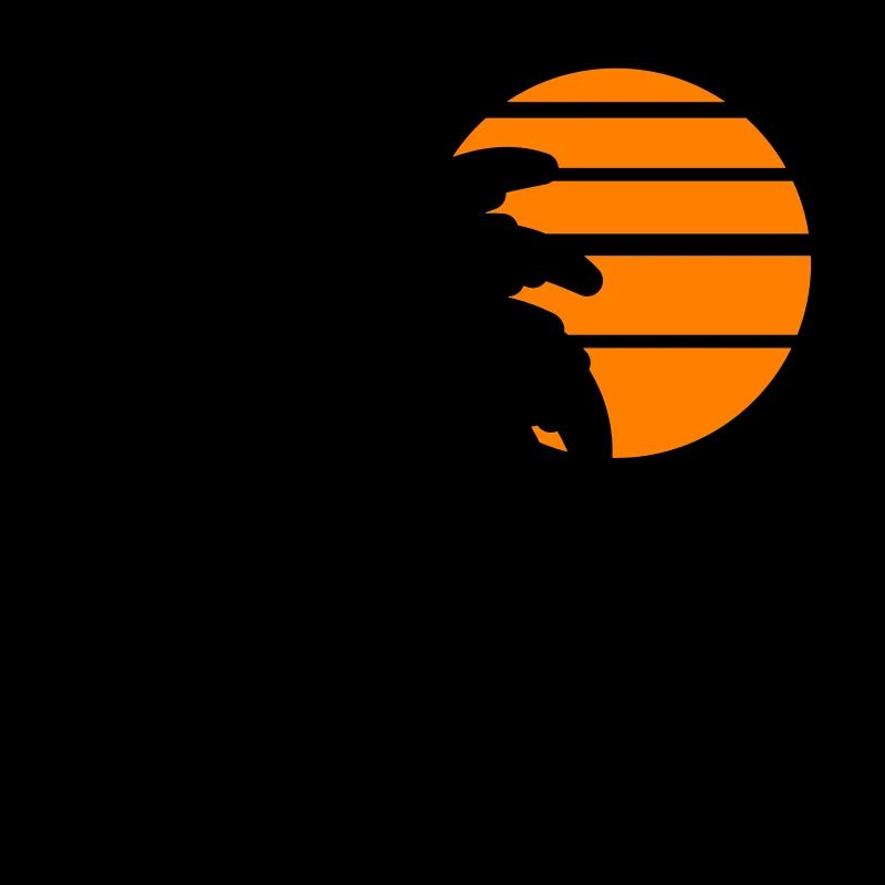 Palm Tree Sun Island