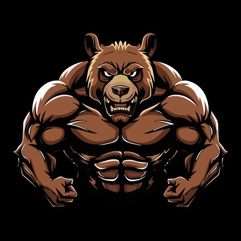 Bear Muscles Bodybuilding