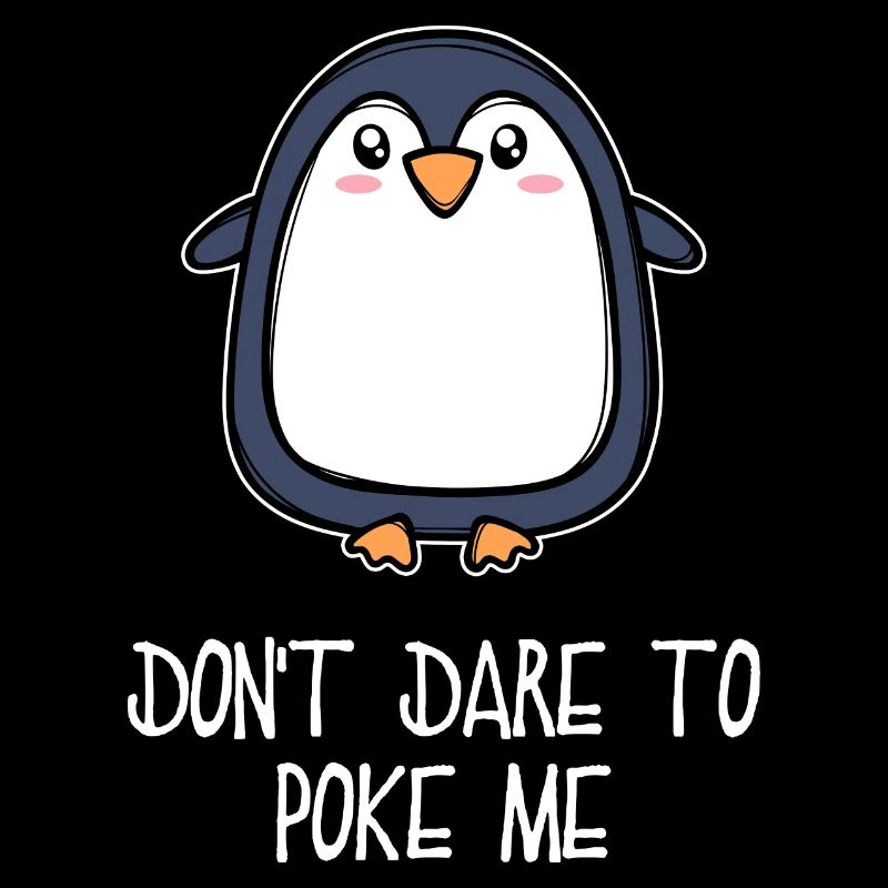 Antarktis Tier süß Pinguin Seevogel Statement