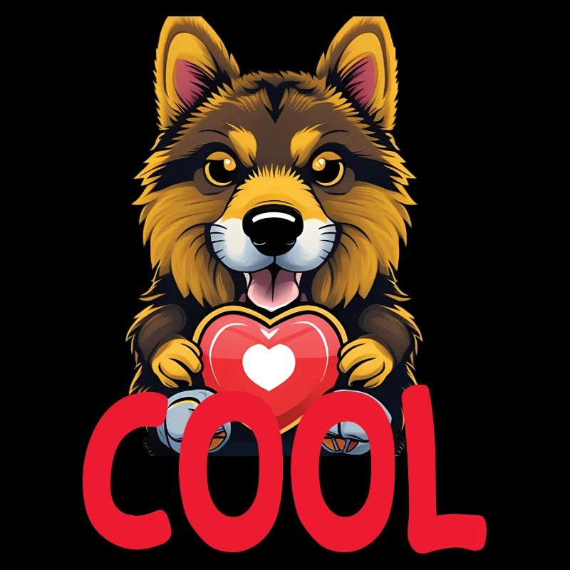 Ein cooler Hund
