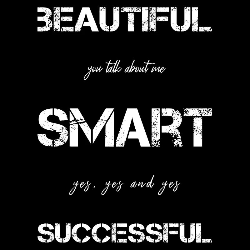 beautiful successful smart