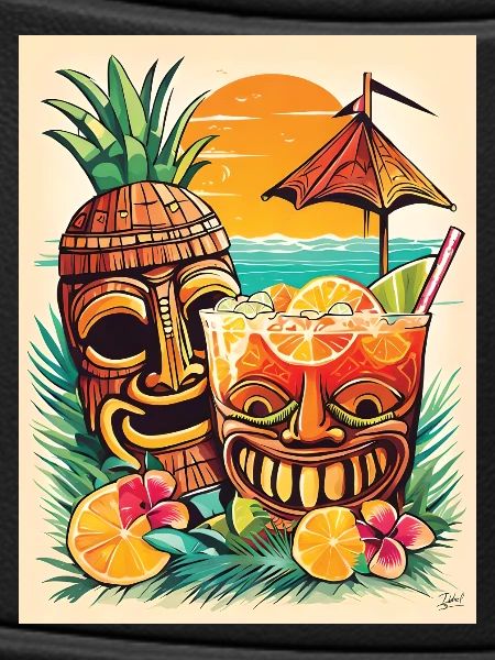 Tiki Cocktail