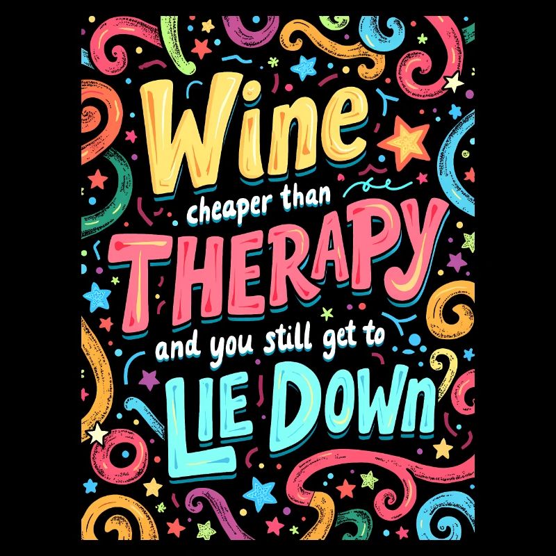 WEIN: BILLIGER ALS THERAPIE