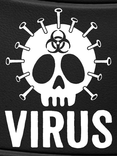 Virus skull