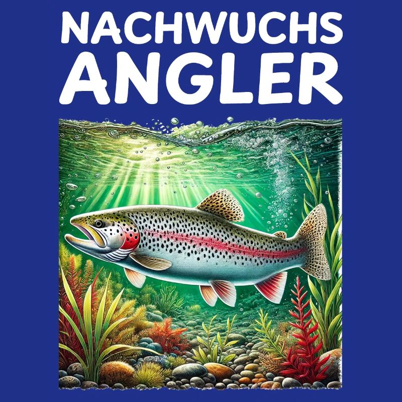 Forelle Kinder Angler Geschenk