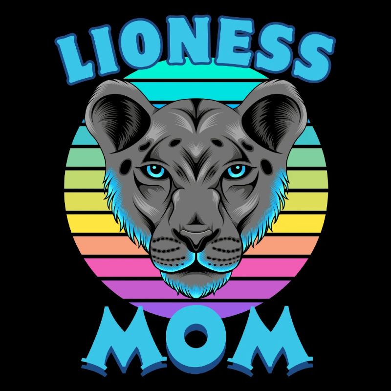 Löwenmutter Muttertag Mama