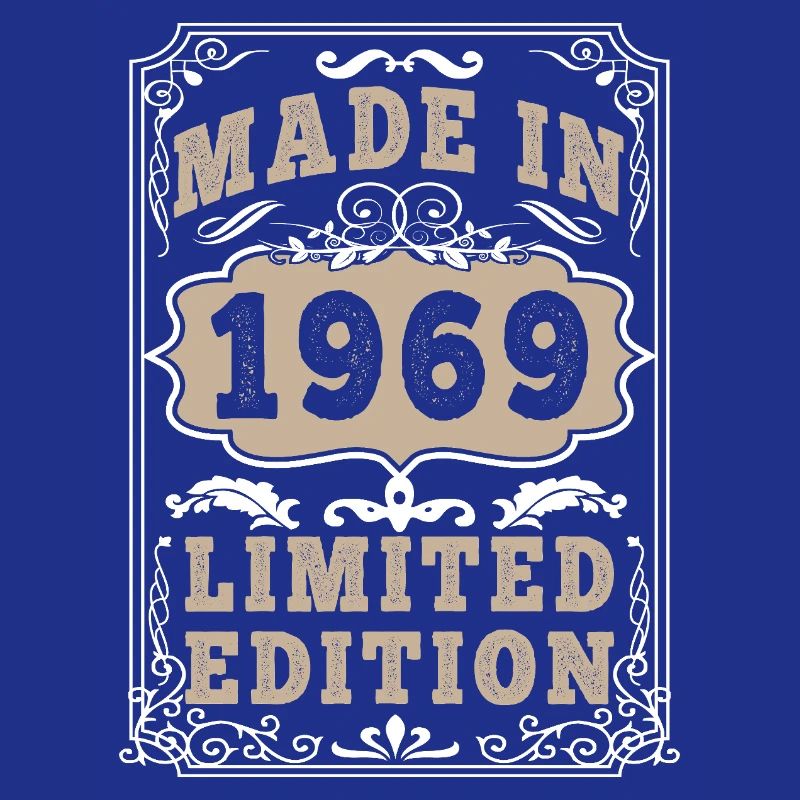 Original 1969 Vintage Vintage Retro Geburtstag