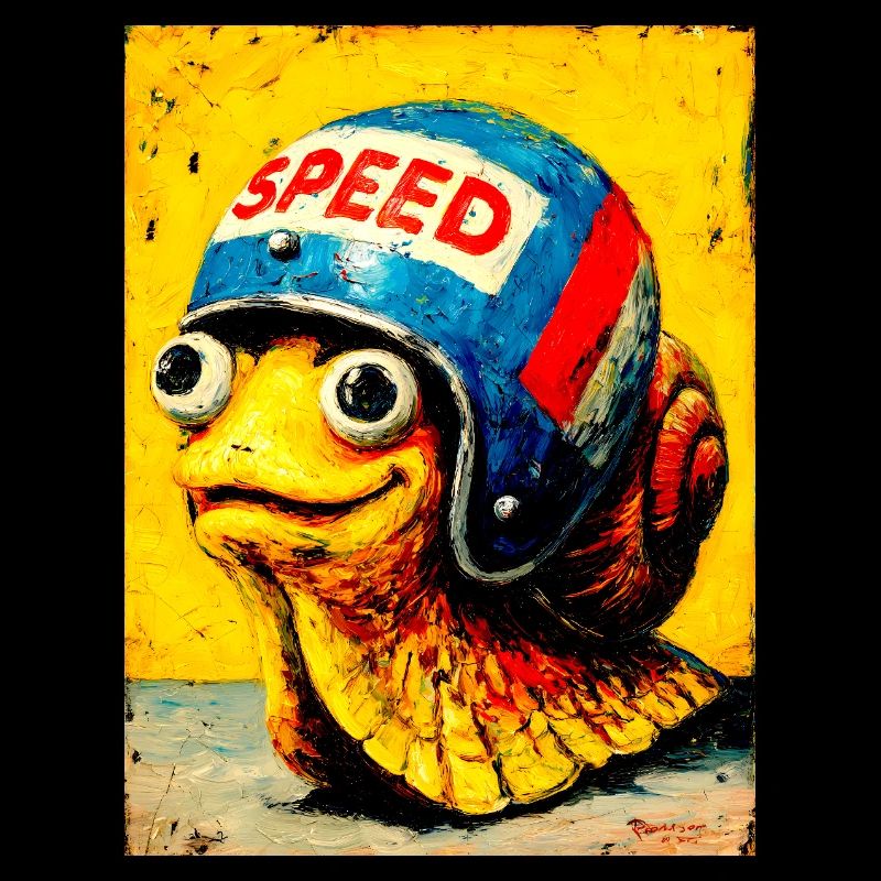 « La course d’escargots » de van Gogh